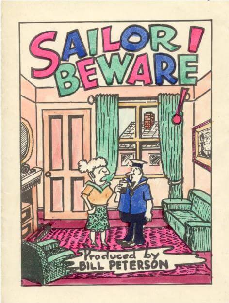 Sailor Beware programme cover