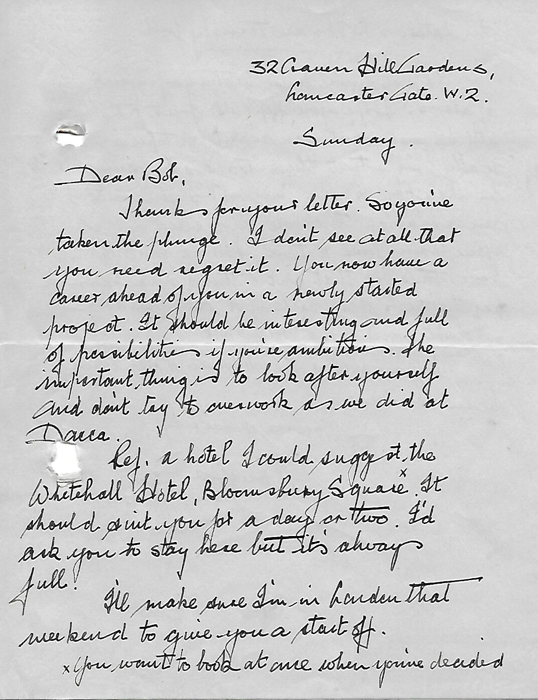 14 Mar 1948 - E D Kassell letter