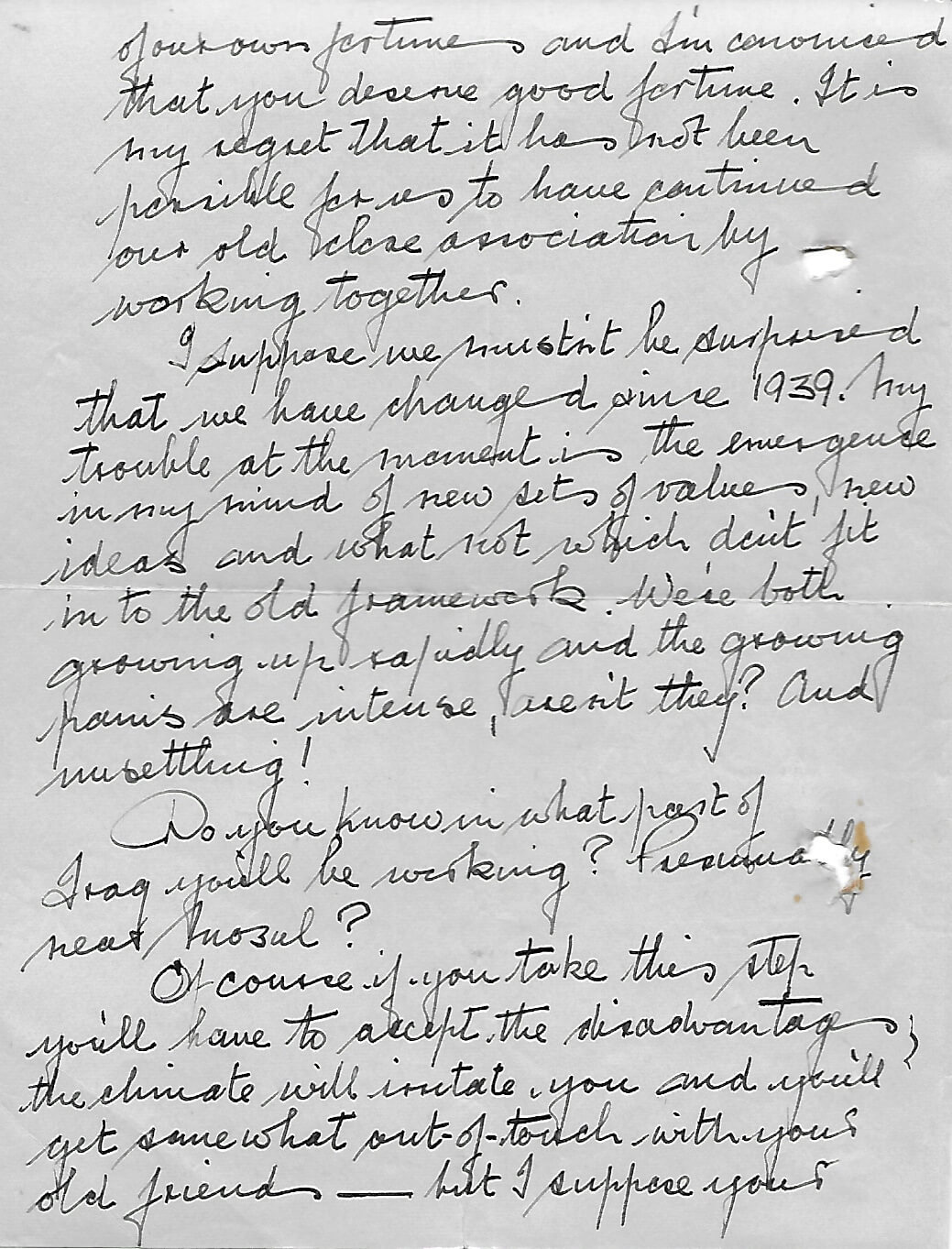 26 Feb 1948 - E D Kassell letter 2nd page